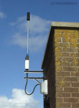 Class 1 Noise Sensor with 4 20mA Current Loop Output and Remote