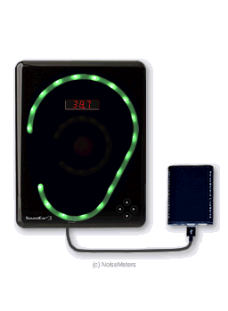 LiveNoise Monitor with SoundEar Display