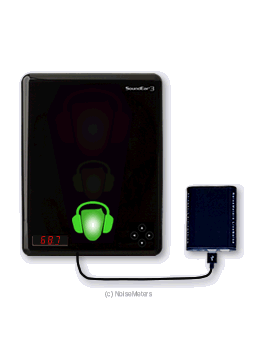 LiveNoise Monitor with Noise Sign