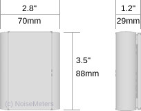 noiseapi terminal dimensions