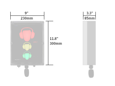 soundear 3 outdoor dimensions