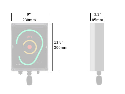 soundear 4 outdoor dimensions